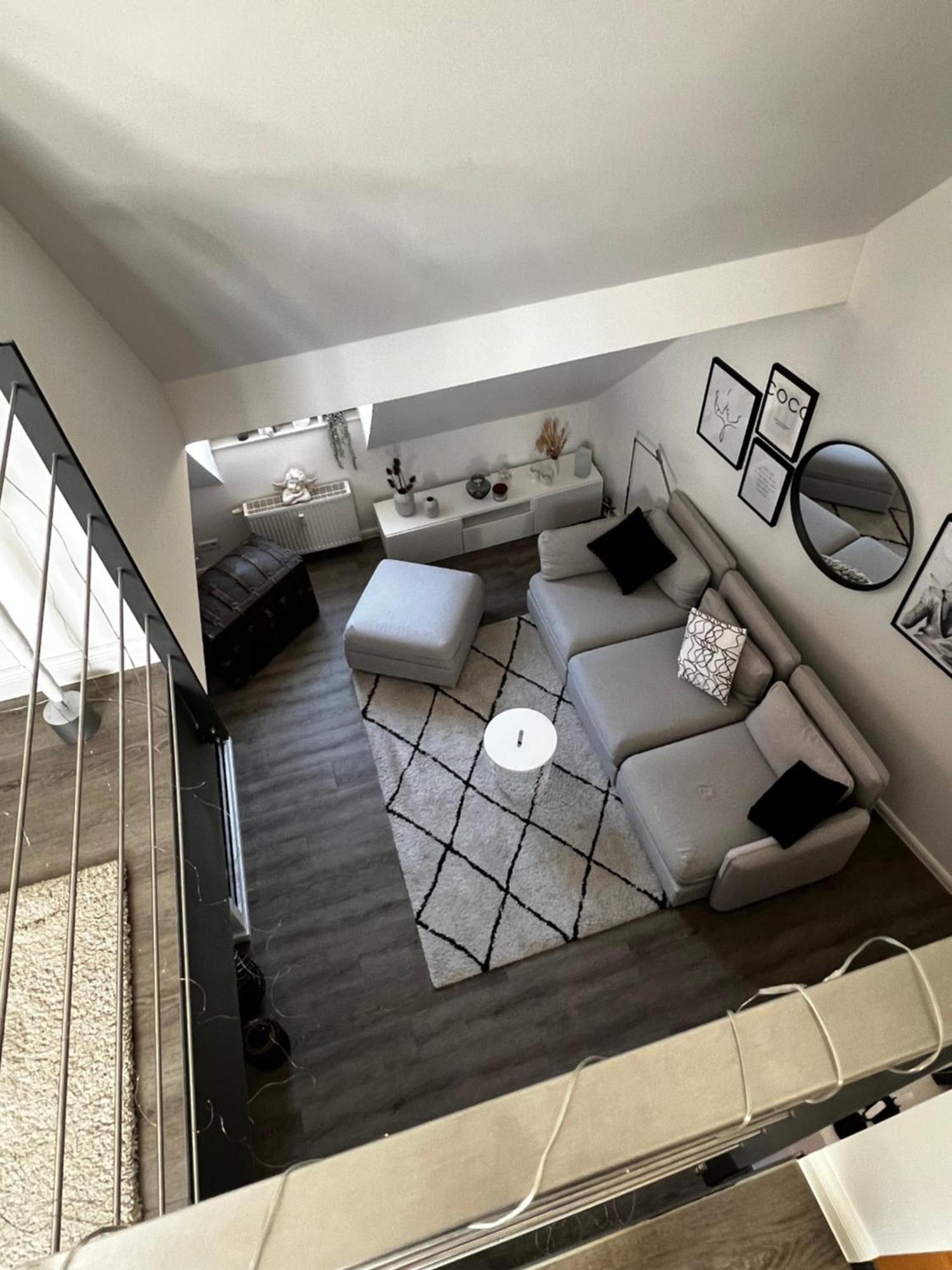 Moderne Galeriewohnung Mit Balkon Und Stellplatz Am Wenigemarkt Erfurt Extérieur photo