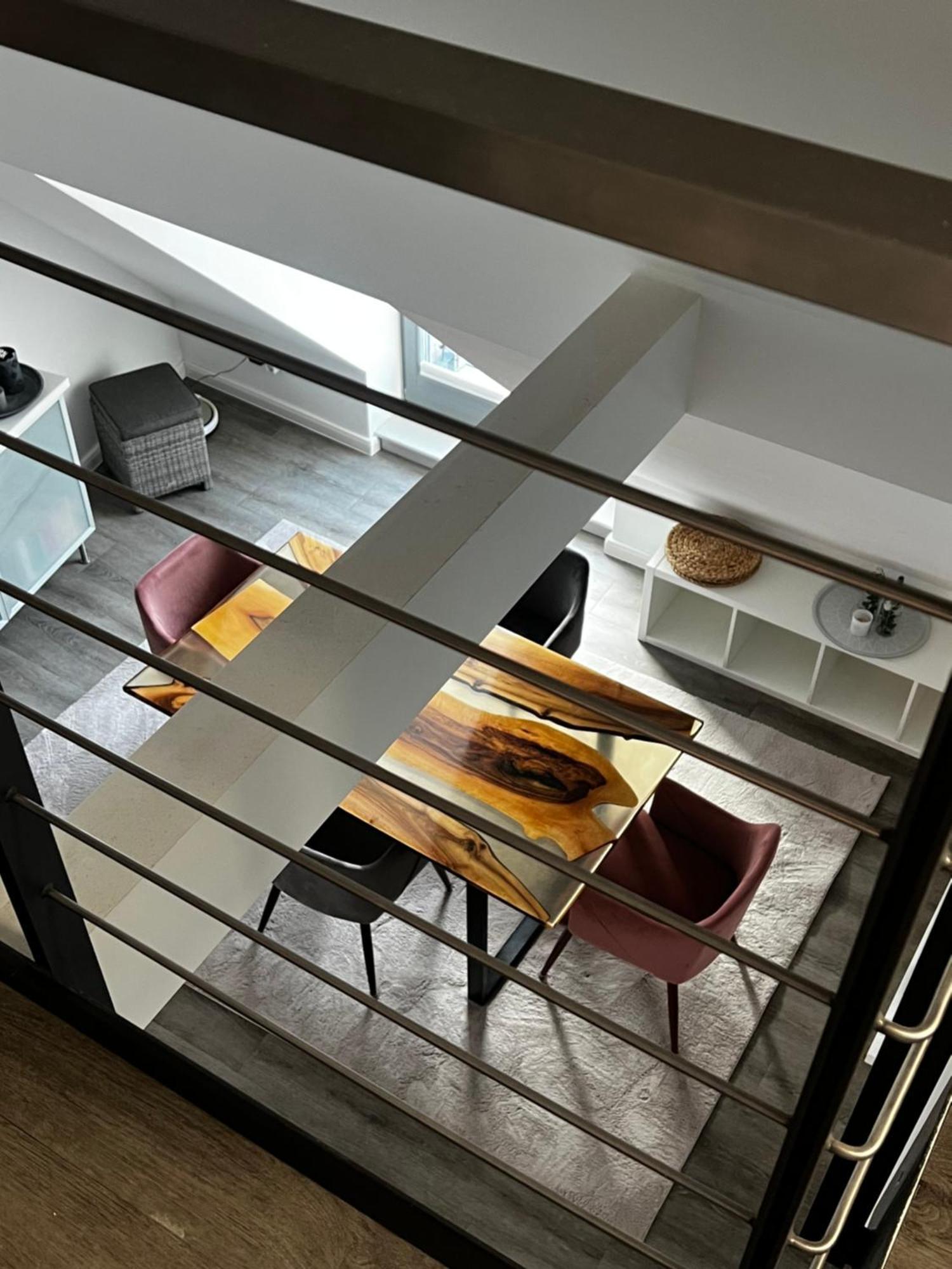 Moderne Galeriewohnung Mit Balkon Und Stellplatz Am Wenigemarkt Erfurt Extérieur photo